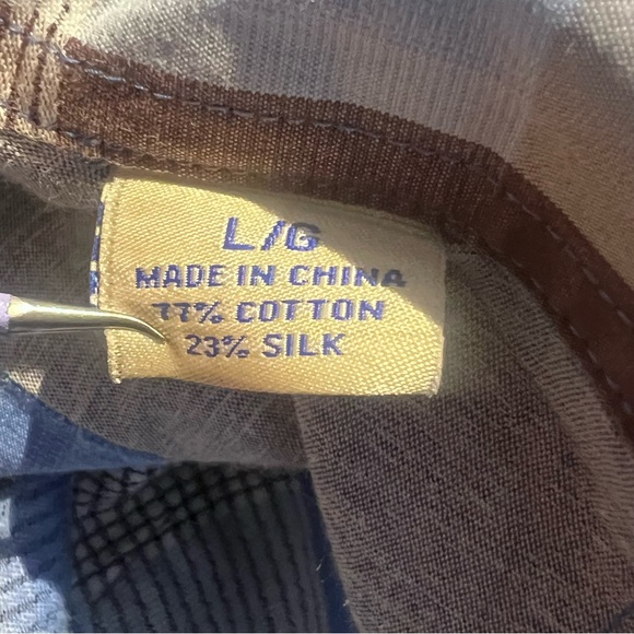 Tommy Bahama Plaid Island Modern Fit Button down Shirt Size Large - Picture 9 of 11